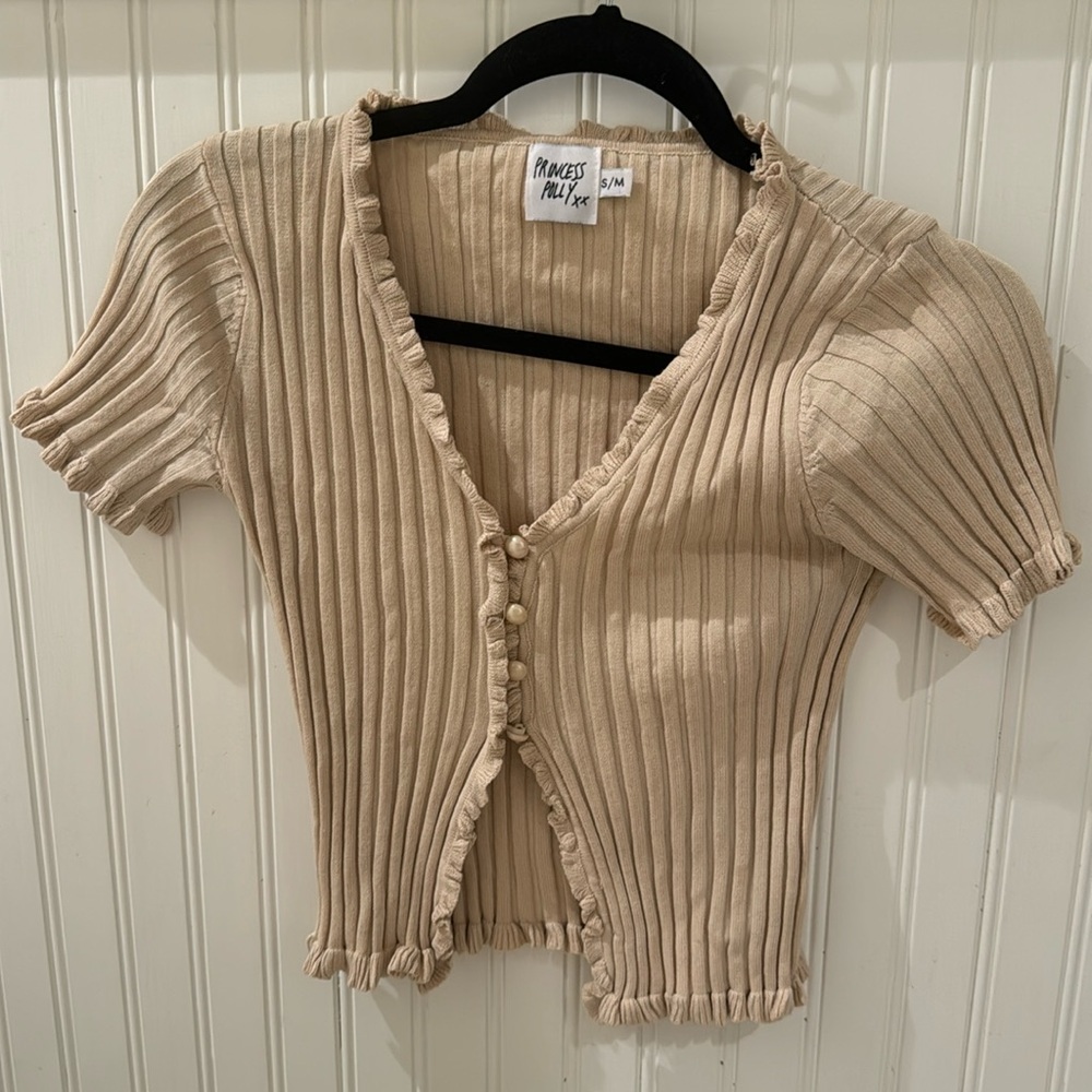 Princess Poly Pearl Cropped Top